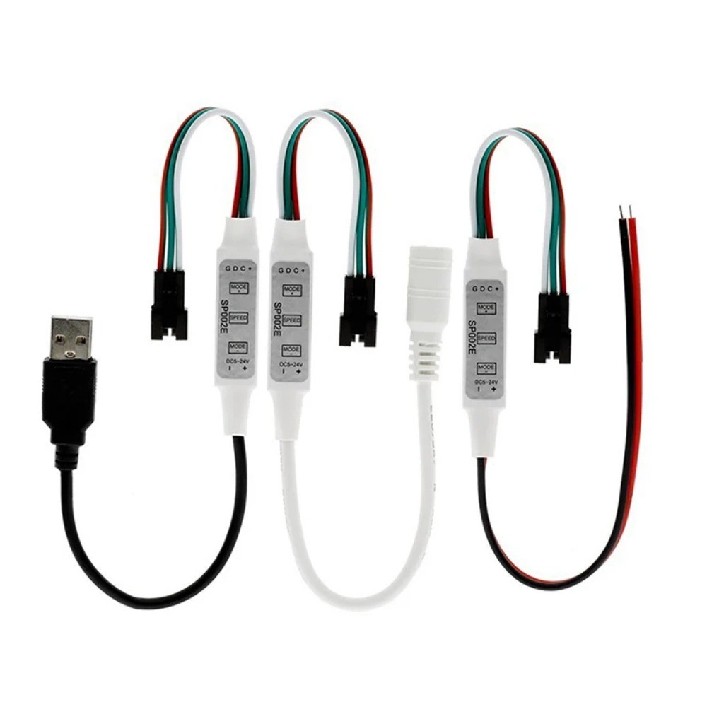 Bluetooth Smart Controler 5V 3 Pin RGBIC Led Controller USB RGBIC Led ...