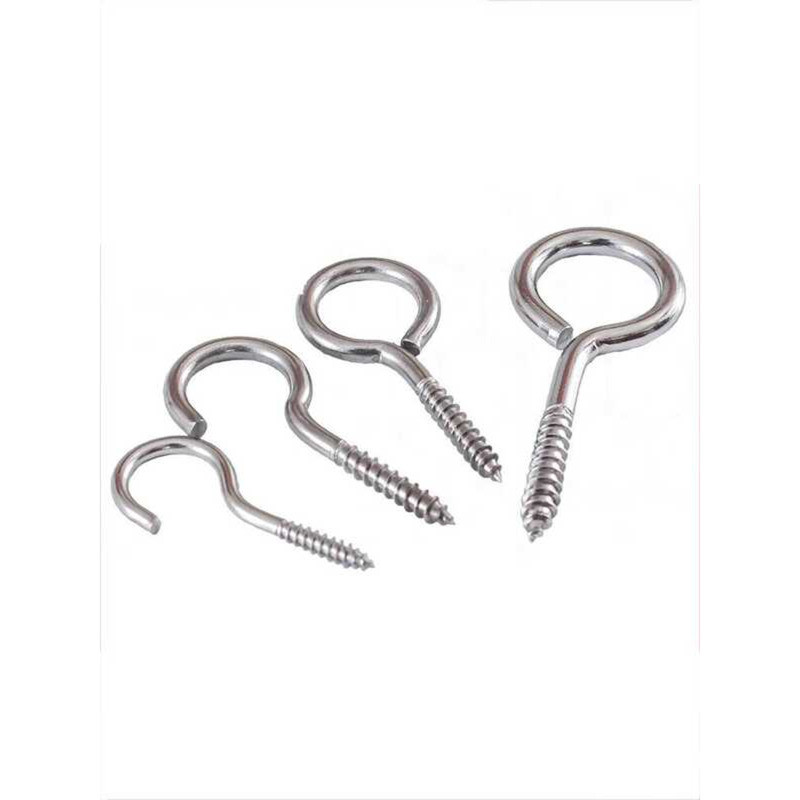 304 Stainless Steel Eyelet Hanging Self-Tapping with Ring Hook Shaped ...
