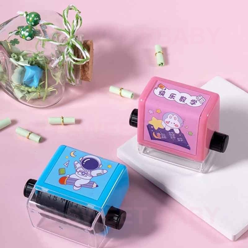 Math Roller Stamps Digital Practice Question Teaching Roller Addition ...