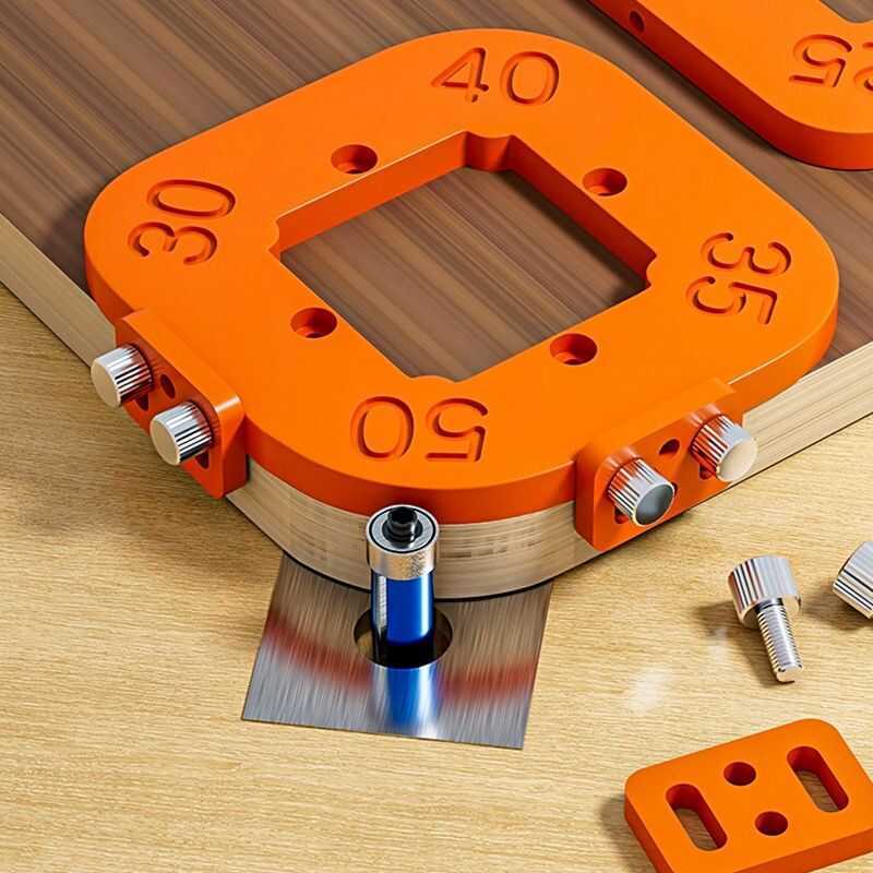 working Router Corner Radius Templates Jig R10 To R50 Routing Curved ...