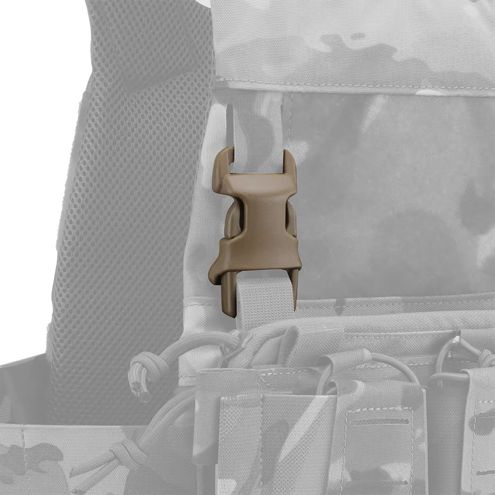 1/2pcsHigh-quality 2.5cm detachable vest buckle; snap-on backpack ...