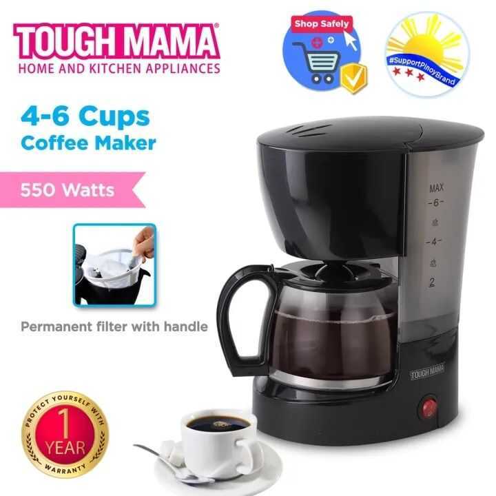 5Dd Tough Mama Coffee Maker Ntmcm-660 | 4-6 Cups Ntmcm660 Cd3 | Shopee ...