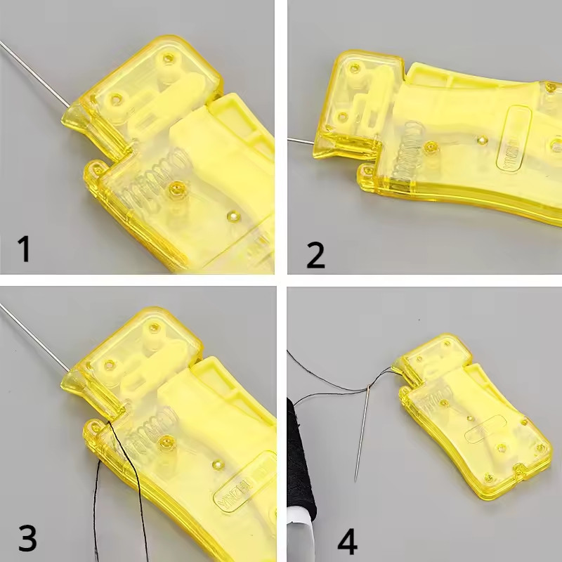 Automatic Needle Threader Hand Sewing Needle Device Stitch Insertion ...