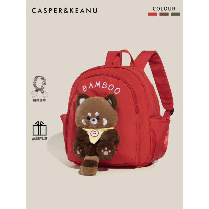 Casper&Keanu Original Cute Panda Canvas Backpack For Women 2025 New ...