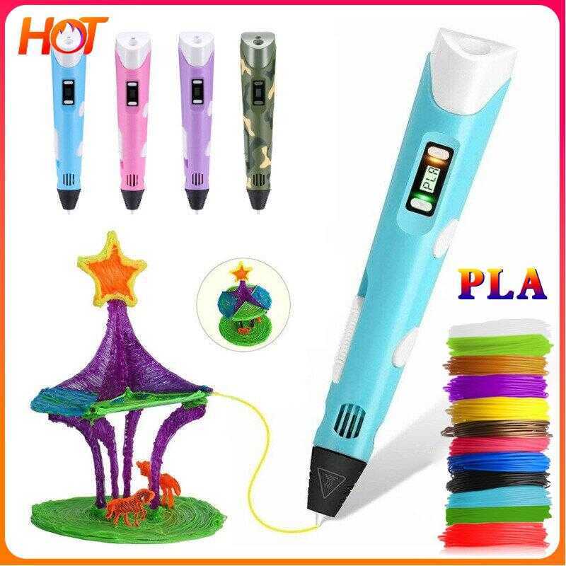 Original 3D Printer Pen Full Set For Kids With Filament Scratch Chicken ...