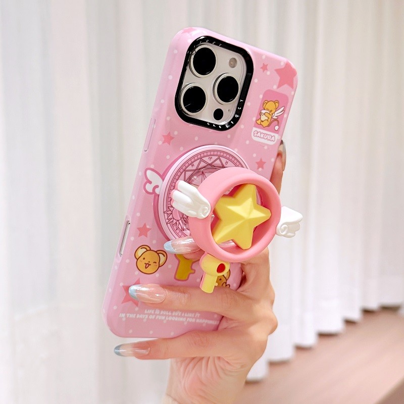 Cute cartoon, ever-changing Sakura magic wand, suitable for magnetic ...