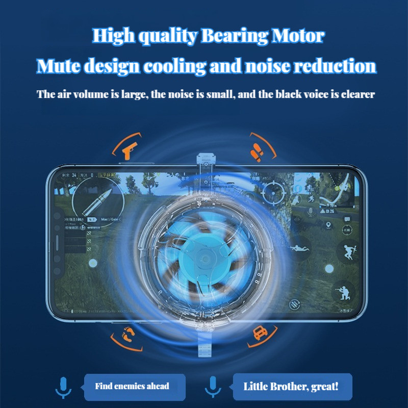 Mobile Fast Colored Universal Gaming Phone Radiator Compatible Cooling ...