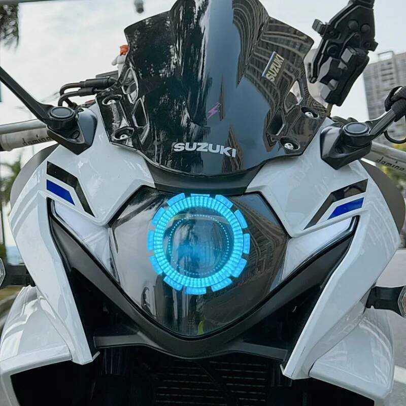Gsx250r Color Grading Dynamic Angel Eye Motorcycle Headlight Upgrade ...
