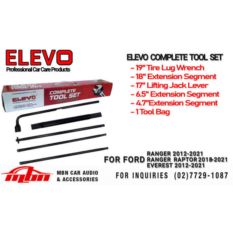 FORD Ranger, Raptor, EVEREST ELEVO Complete Tool Set Spare Tire Tool ...