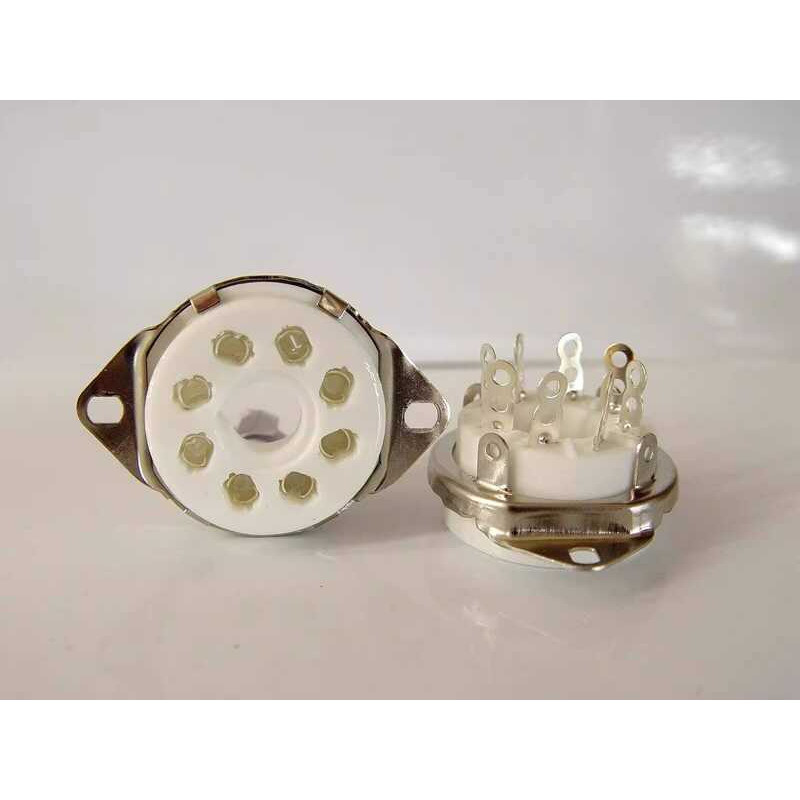 Original UK Audio Note 8-pin KT88 6SN7 Silver Tube Socket | Shopee ...