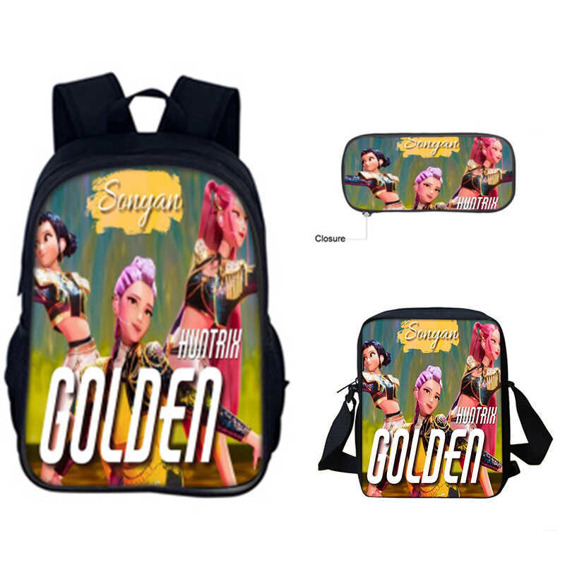 Kpop New Huntrix Printed Merchandise Backpack Hunter Girls Group ...