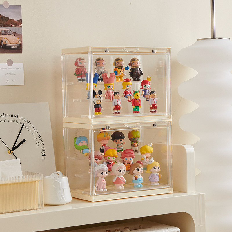 Acrylic Display Case Popmart Collection Storage Organizer Stackable ...