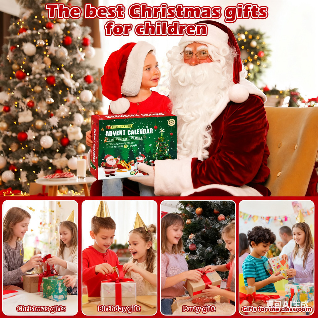 Christmas Train Building Blocks DIY Tree Decor Set Kids Holiday Gift ...