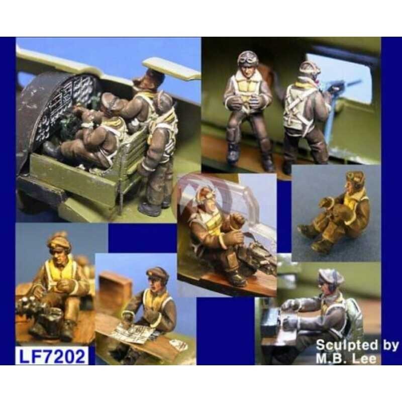 1/72 Scale Die-Cast Resin B-17 Flying Fortress Heavy Bomber Unit (10 ...