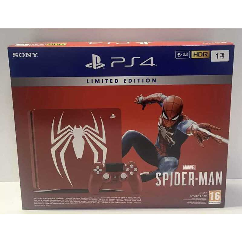 COD New PS 4 Console 1TB Limited Edition Amazing Spider man | Shopee ...