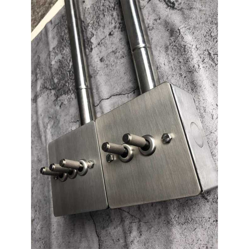 PIALT Industrial Style Lever Switch Stainless Steel Panel Concealed ...