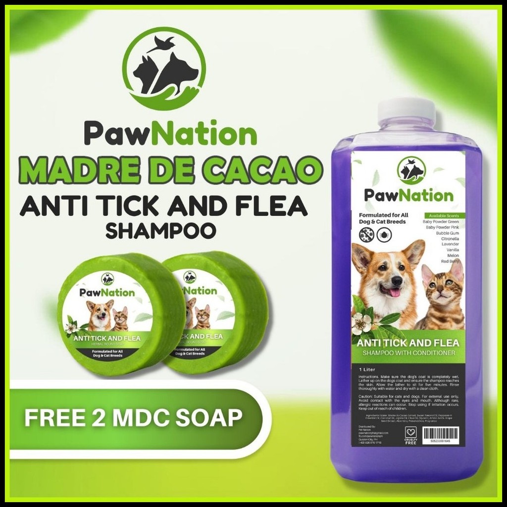 Curated visual reference: Gallery Detail: Pawnation Madre De Cacao Anti Ticks And Fleas Pet Shampoo