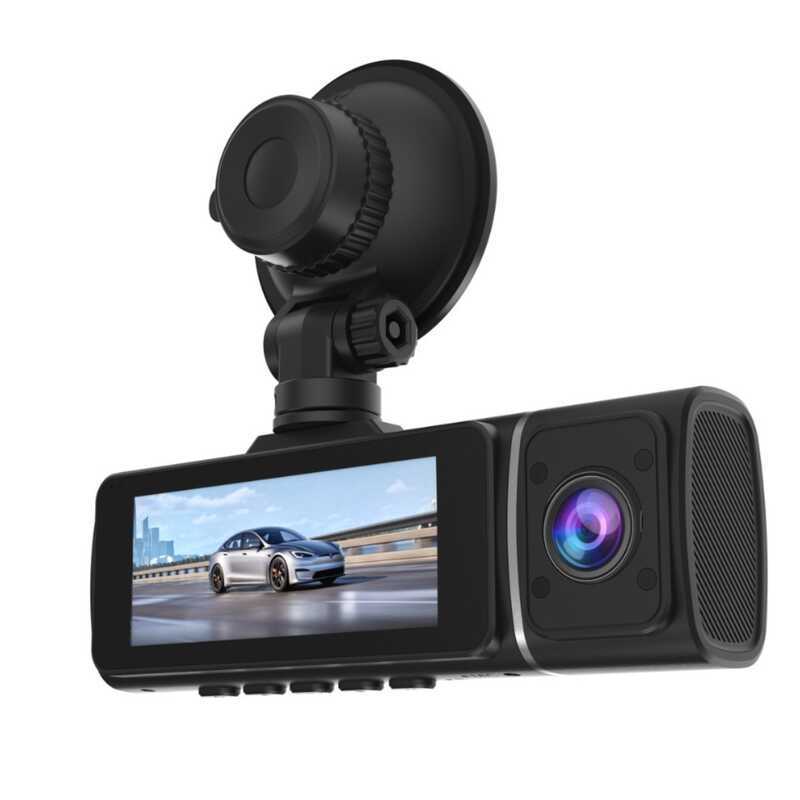 AI+Front 720P+Interior VGA+Rear VGA1080P Interior Camera Dual Recording ...
