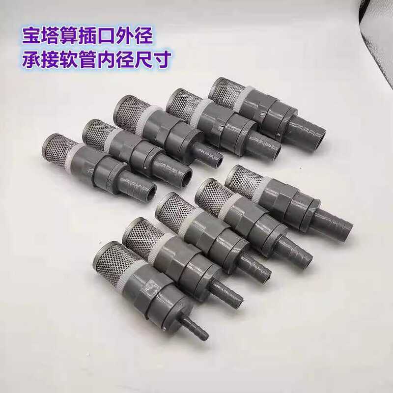 304 Stainless Steel Plastic Pump Mesh Water Pipe End Connector Hose ...