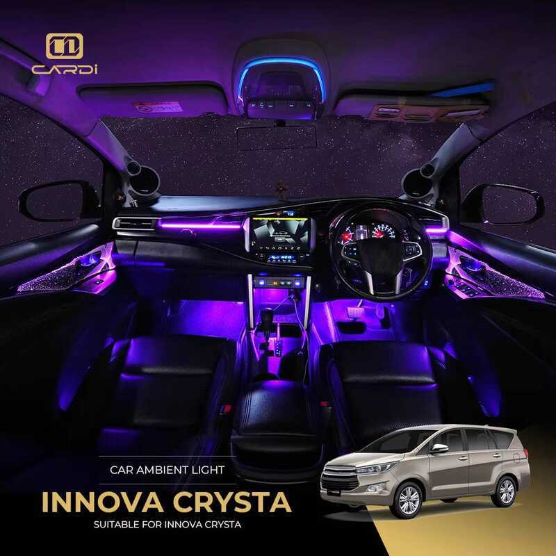 Innova Crysta Dashboard Door Trim Panel Footwell Light System LED ...