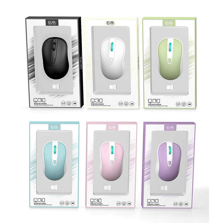 E Product Q30 Smart Power Saving 2.4G Wireless Mouse Laptop Cute Girl ...