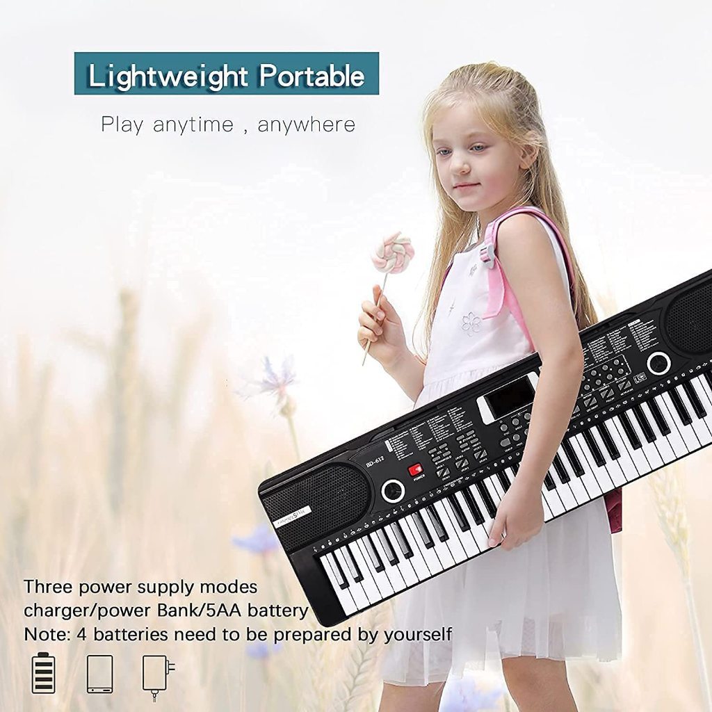 RIXTON RX-612/RX-613 Electronic Keyboard Piano 61 Keys Digital Piano ...