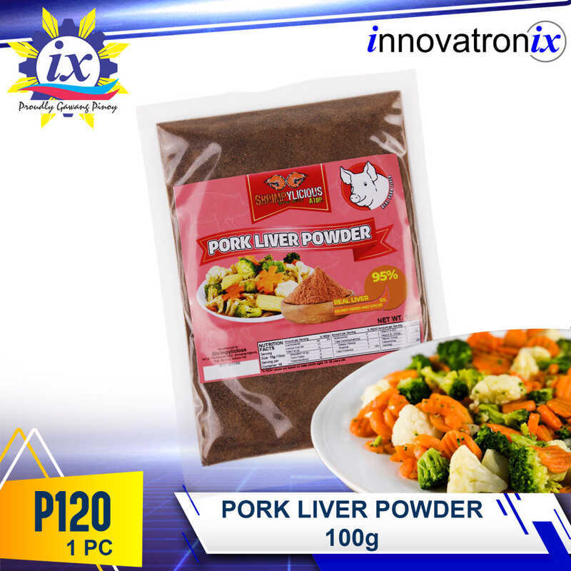 Innovatronix 1Pc Pork Liver Powder 100Grams/Pack For Pancit , Chopsuey ...