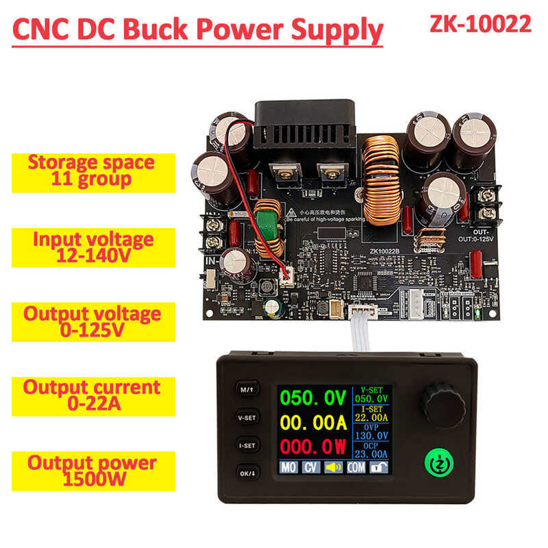 Zk-10022 CNC Step-Down DC Adjustable Stabilized Voltage Power Supply 0 ...