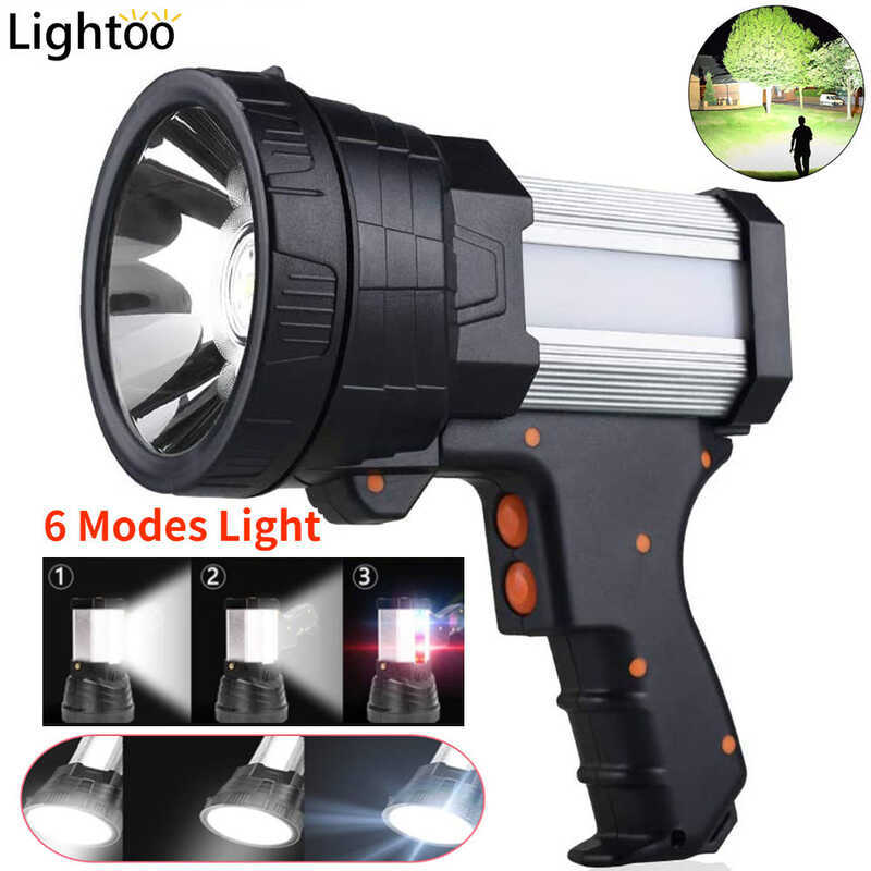 0A9 Multifunction Searchlight Led Search Long Range Torch Powerful ...