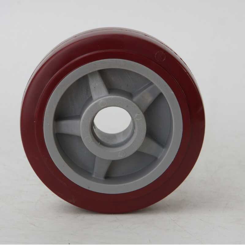 Industrial Polyurethane Universal Caster Brake Nylon Sweeper Silent ...