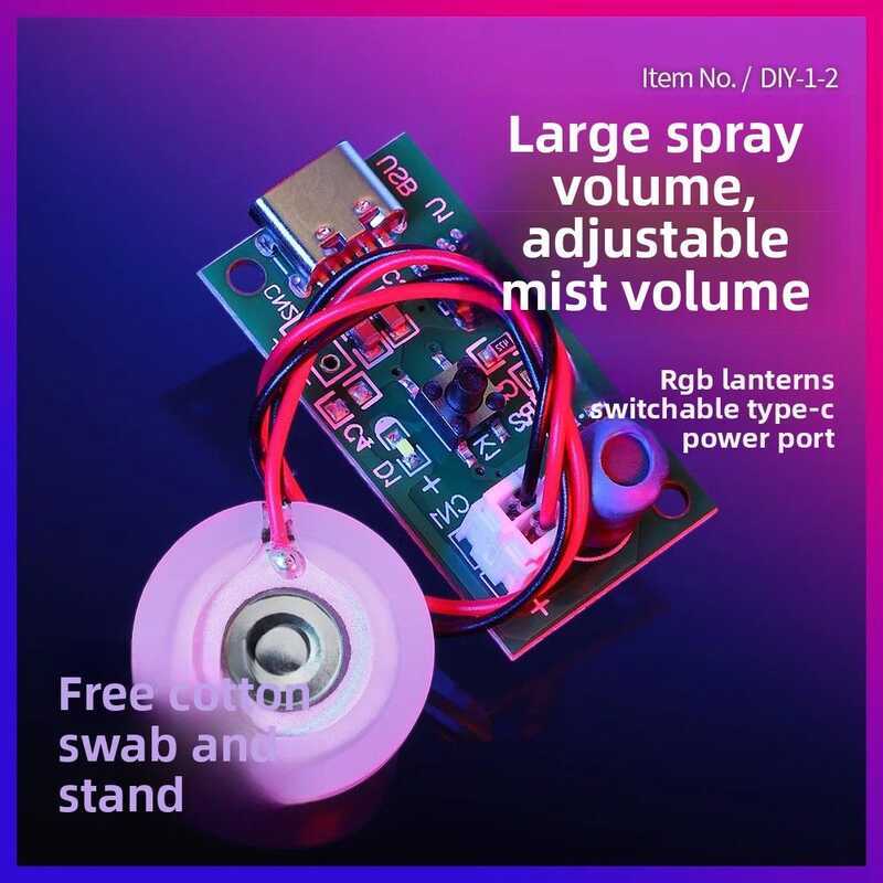 85F USB Powered Electronic Humidifier Mist Generation Module Circuit ...