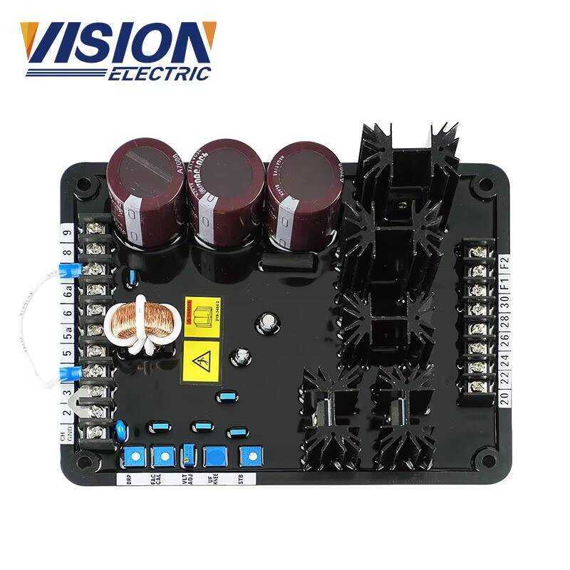 Visual AVR Vr6 AVR Generator Regulator Capacitor Voltage Regulator ...