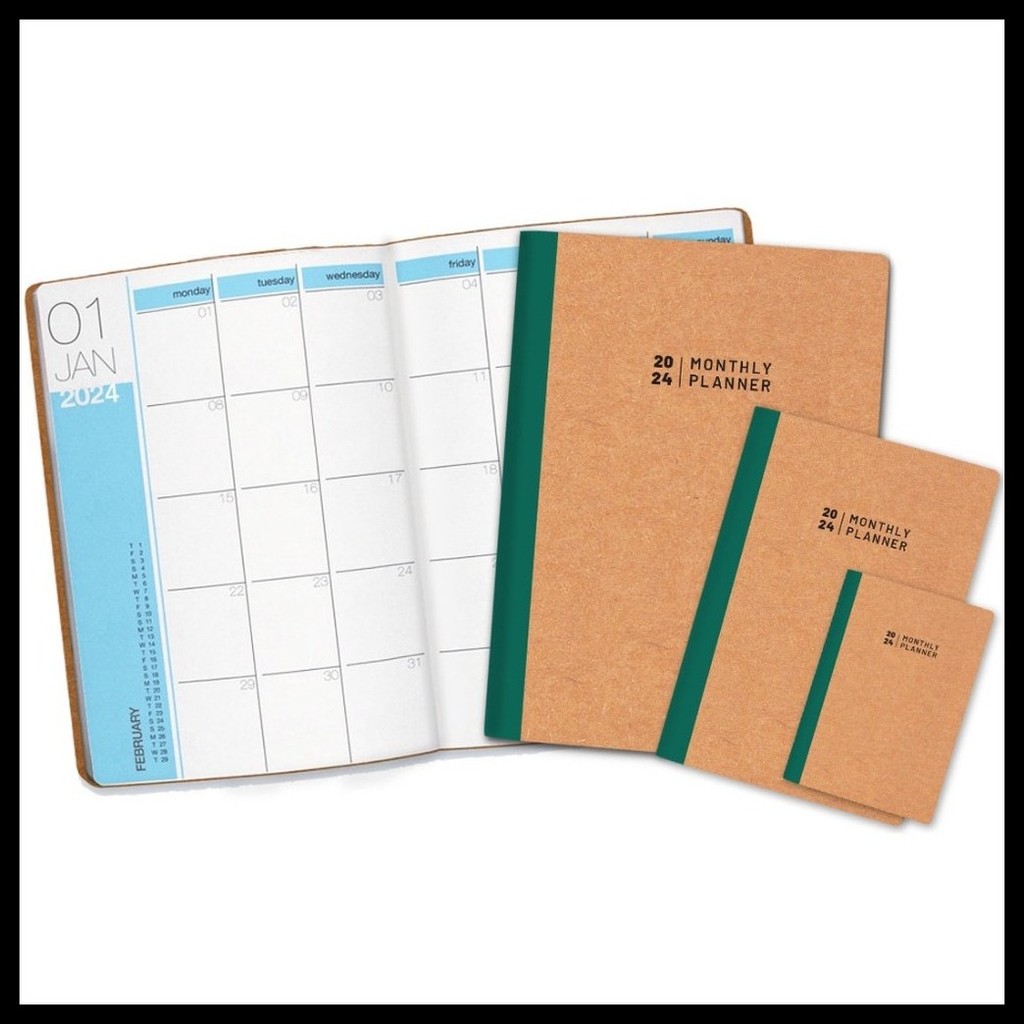 Stradmore DIY Monthly Planner 2024 A4/A5/A6 | Shopee Philippines