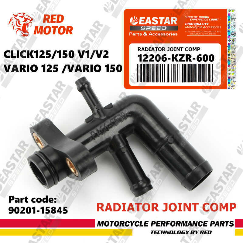 LY Radiator Joint Comp Water Hose Joint Click125/150 V1/V2 VARIO 125 ...