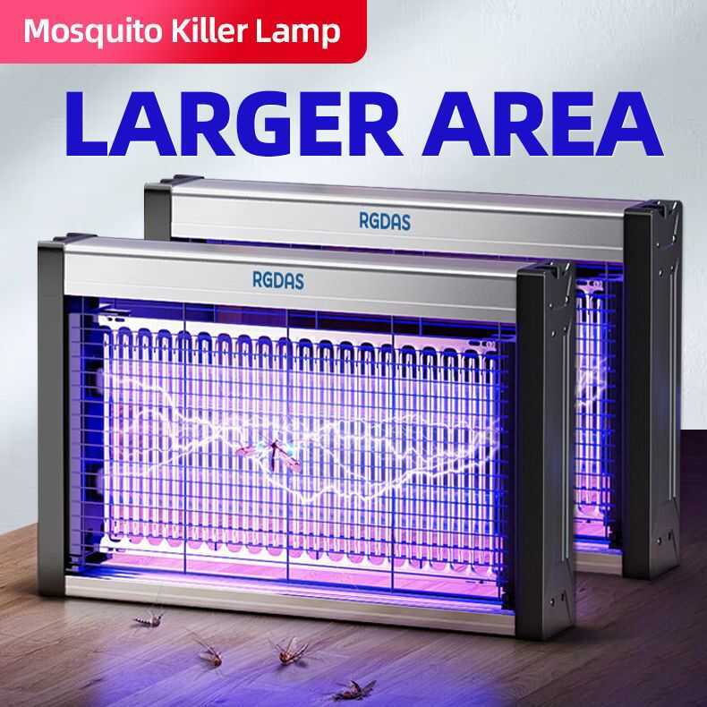 Mosquito Killer Lamp Electric Plug Indoor Insect Trap With UV Light ...