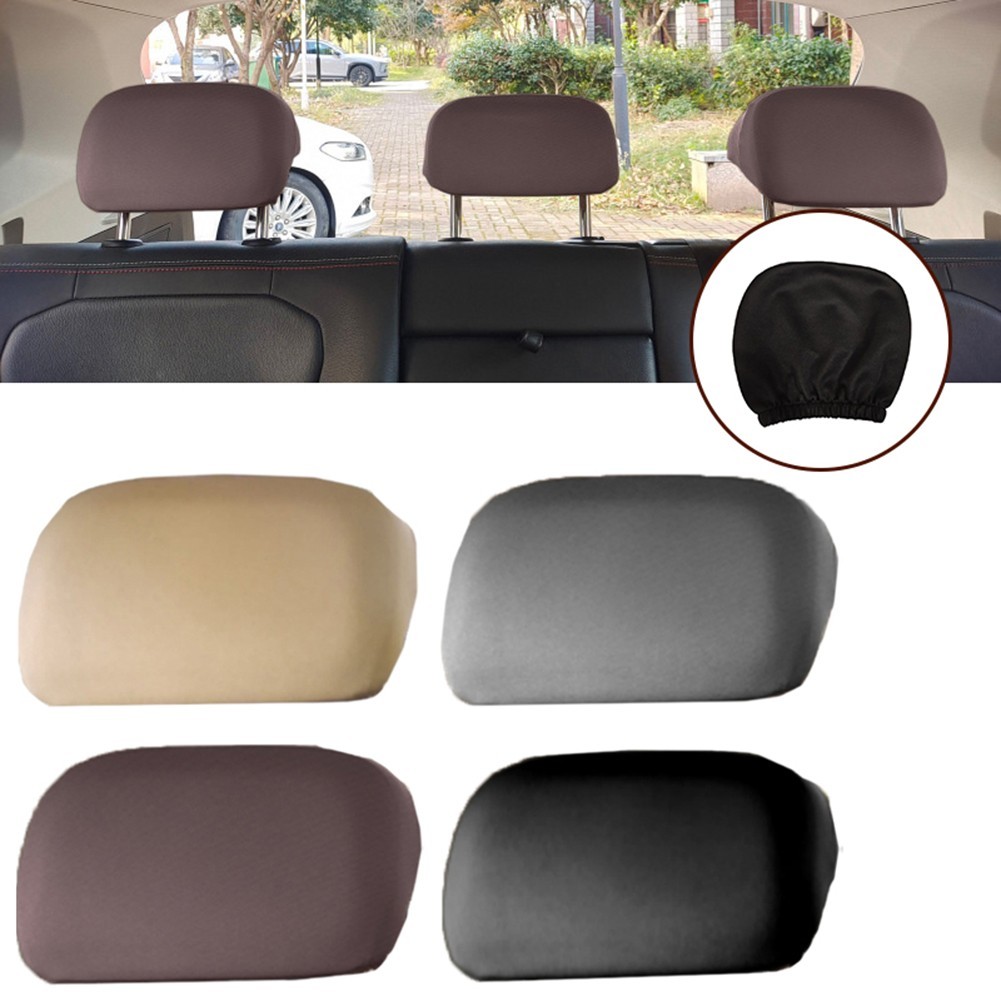[COD] Stretch Cloth Car Rear for Seat Headrest Cover for Car Truck SUV ...