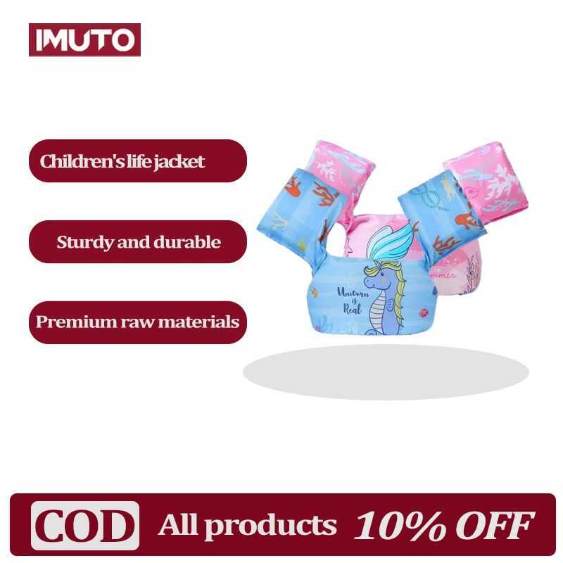 IMUTO Jacket Life Vest Floaters For Kids Arm Baby Floater Swimming ...