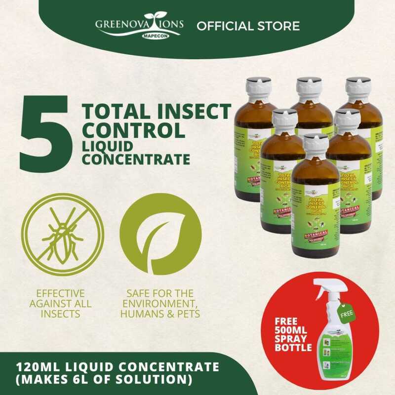 MAPECON GREENOVATIONS Total Insect Killer Liquid Concentrate — BUNDLE ...