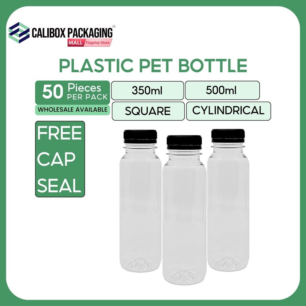 Calibox Packaging Plastic PET Bottle Cold Fill Otso Square Cylinder ...