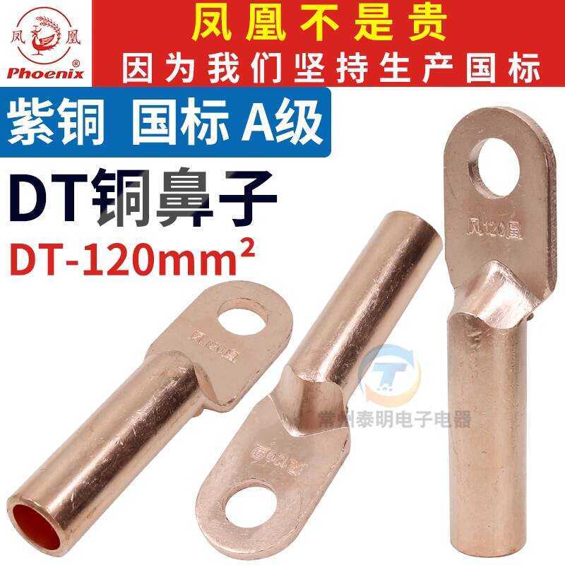 Phoenix Nose DT-120MM Square Wire Terminal Oil-Plated Connector ...