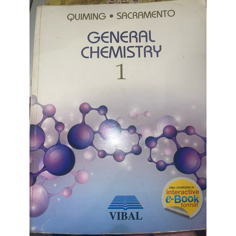 Original General Chemistry Books Senior High/SHS (Humss, stem, abm ...