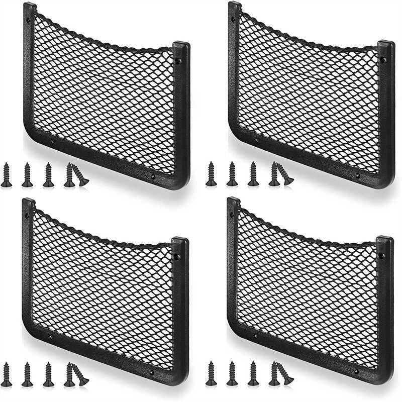 Plastic Frame Car Storage Net Force Net Mesh Bag Camper Storage Net Car ...