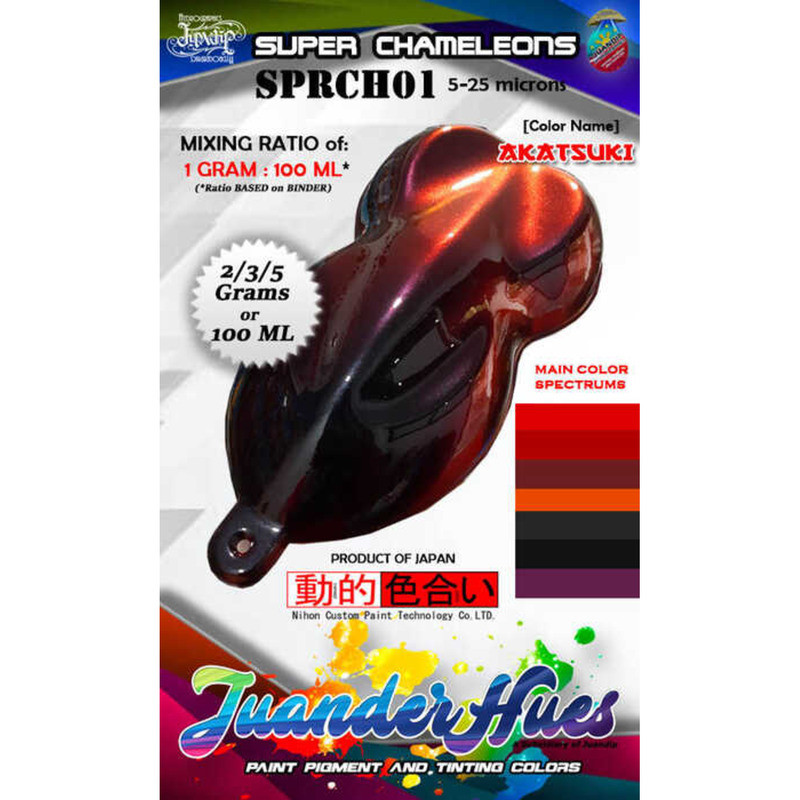 Super Hyper Chameleon Hypershift Ultrashift Pigment Powder 7 Colors Red ...
