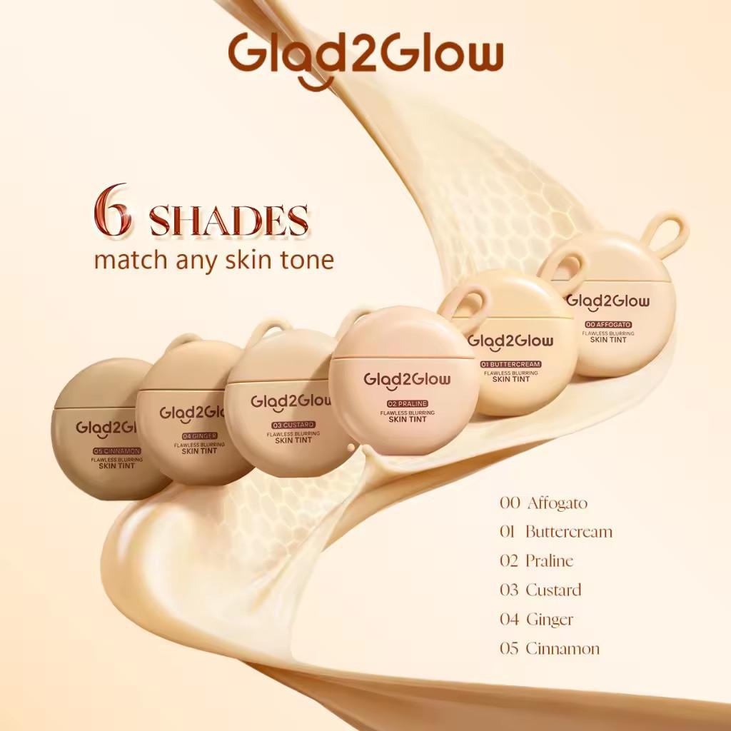 Glad2Glow 2in1 Makeup Set Flawless Blurring Skin Tint + Foundation ...