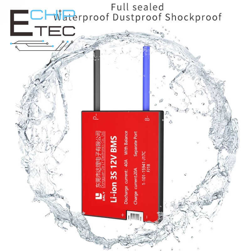 DALY 8S 24V 15A-150A 32650 Lifepo4 BMS Battery Protection Board for ...