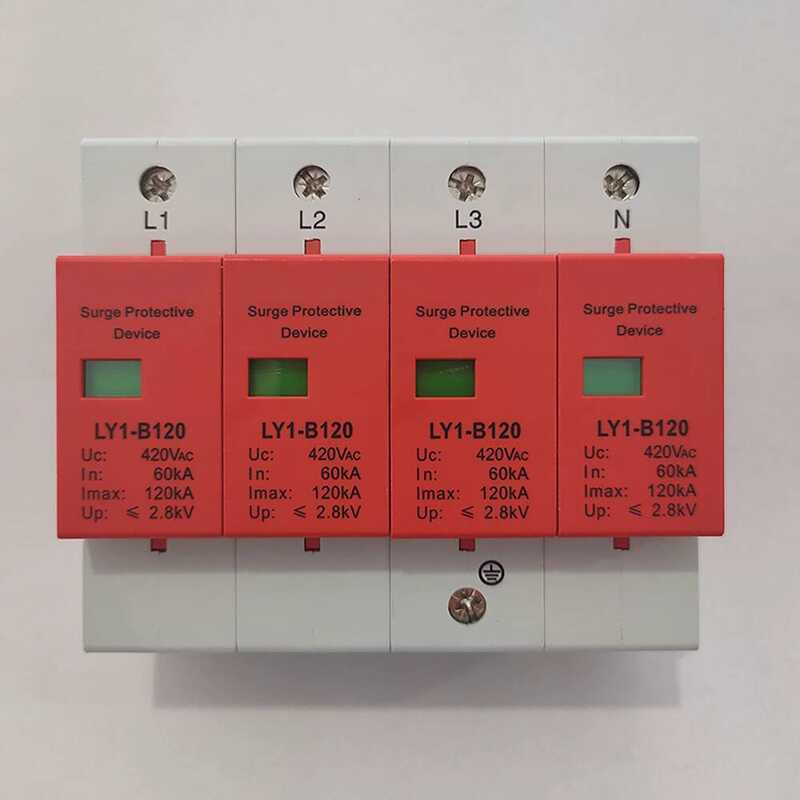 Industrial 120KA Three-phase Power Supply Protection Module 380V ...