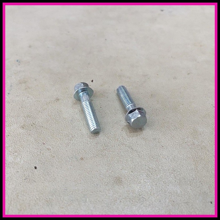 MESIN Flangebolt 6x30 Engine Block Bolts [50Pcs Pack] | Shopee Philippines