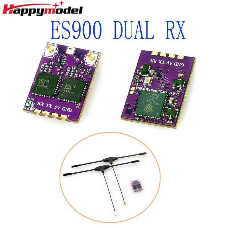 Happymodel Es900 DUAL RX ELRS Diversity Receiver 915Mhz / 868Mhz Built ...