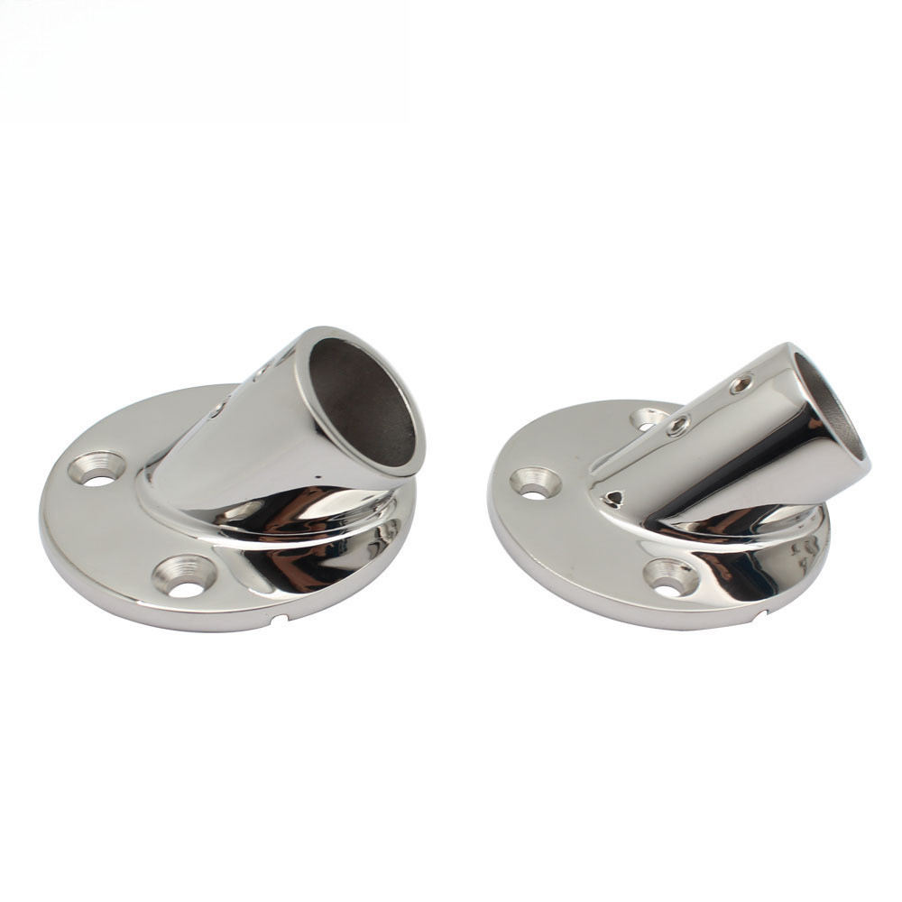 22/25mm Tube Pipe Base Round Tube Base Hand Rail Railing Pipe Stainless ...