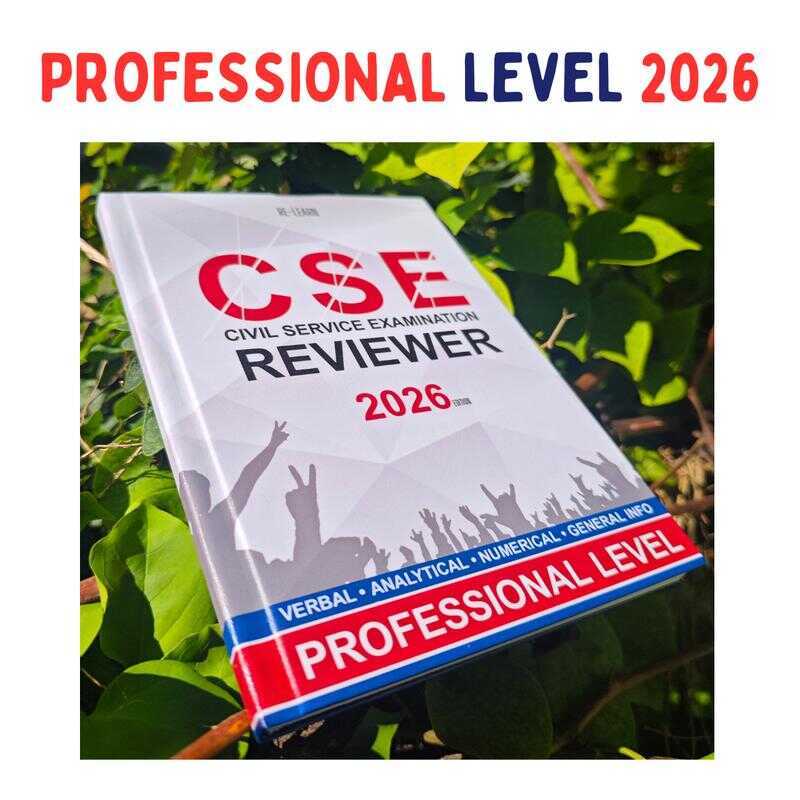 2026 CSE REVIEWER For PROF And SUBPROF - 500+ Questions & QR Code ...